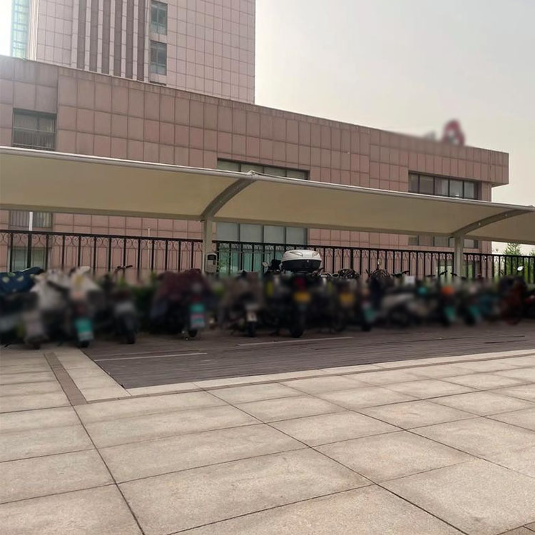 宿迁膜结构电动车棚